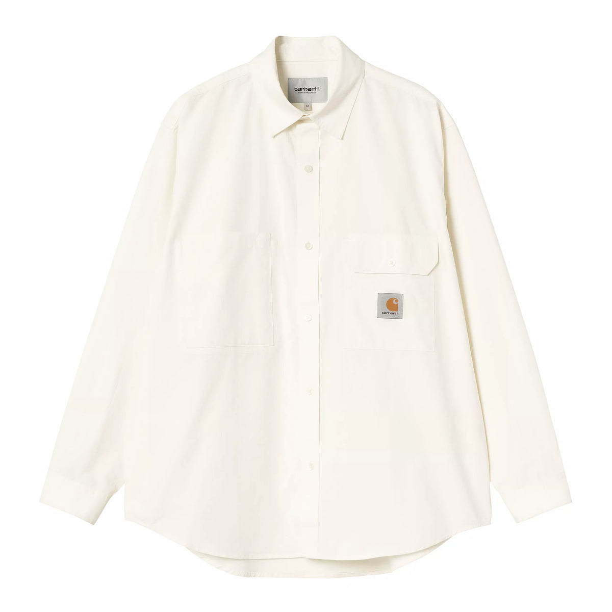 Carhartt Wip Herren Langarmhemd Irwin Cream