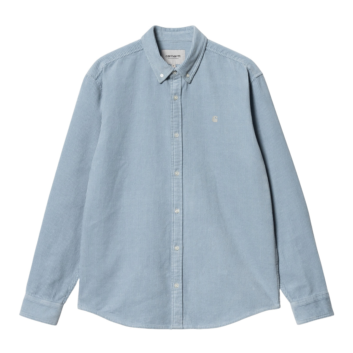 Carhartt Wip Madison Men's Corduroy Shirt Light Blue