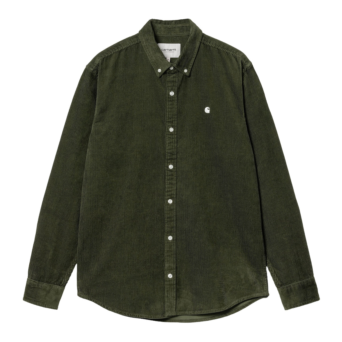 Carhartt Wip Herren-Samthemd Madison Green