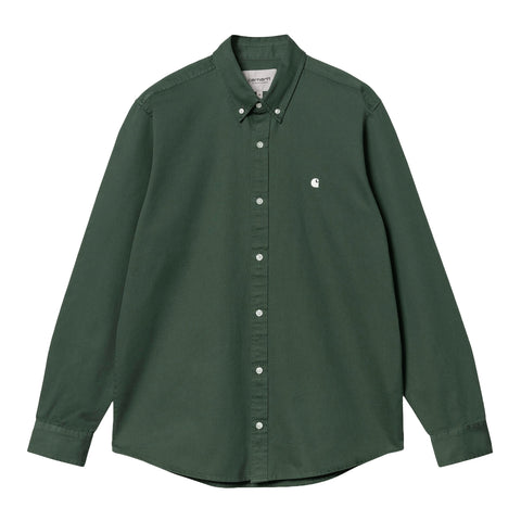 Carhartt Wip Madison Men's Shirt Green