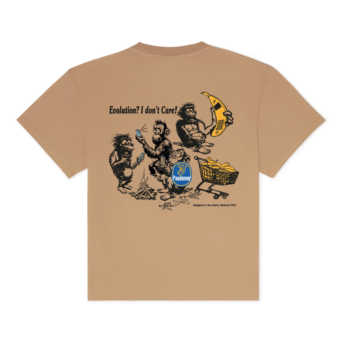 Pas De Mer T-Shirt da uomo manica corta Evolution