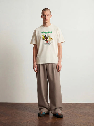 Pas De Mer T-Shirt da uomo manica corta Prodotti Tipici panna