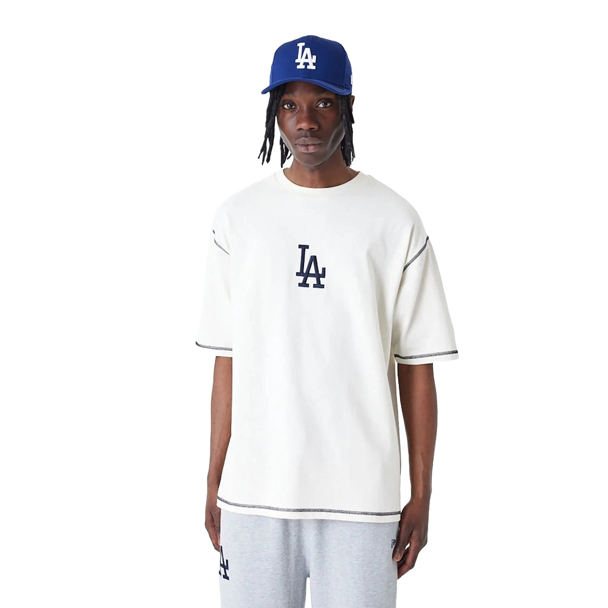 New Era T-Shirt uomo Oversize LA Dodgers MLB