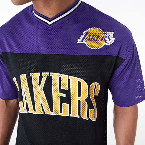 New Era T-Shirt uomo Oversize LA Lakers NBA