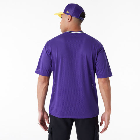 New Era T-Shirt uomo Oversize LA Lakers NBA