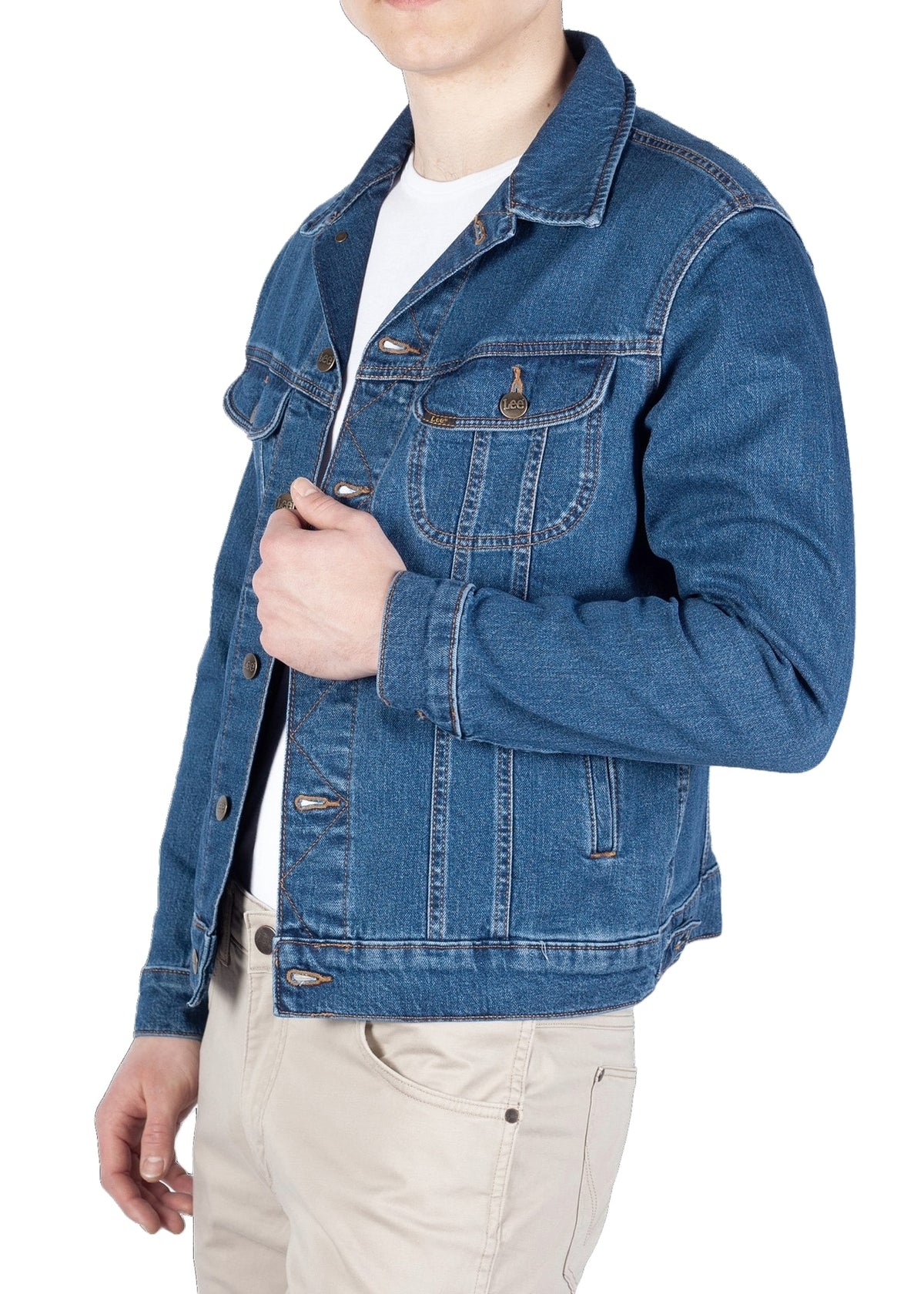 Lee Rider blue men's denim jacket