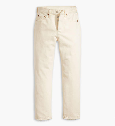 Levi's Jeans Women 501 Original Cropped Beige