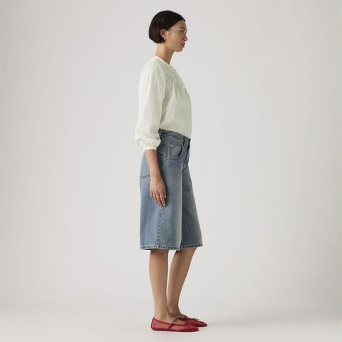 Levi's Pantaloncino in jeans da donna Super Baggy Jorts