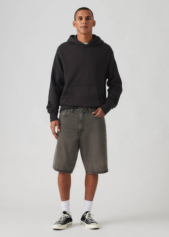 Levi's Pantaloncino in jeans da uomo 478 Baggy  nero