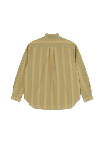 Polar Skate Camicia rigata da uomo Ben beige