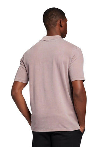 Lyle &amp; Scott Ozone Pink Men's Short Sleeve Polo Shirt