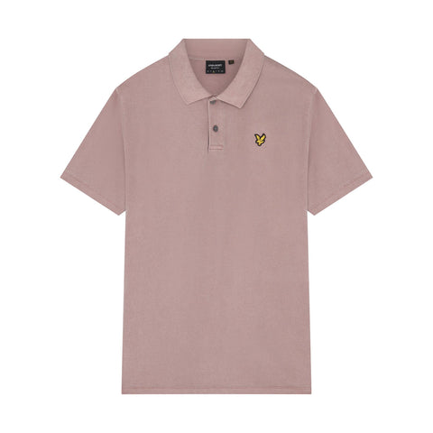 Lyle &amp; Scott Ozone Pink Men's Short Sleeve Polo Shirt