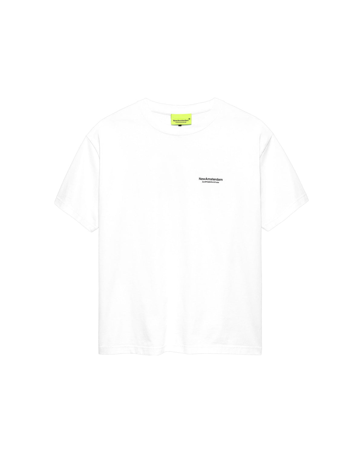 New Amsterdam T-Shirt da uomo manica corta Photo bianca