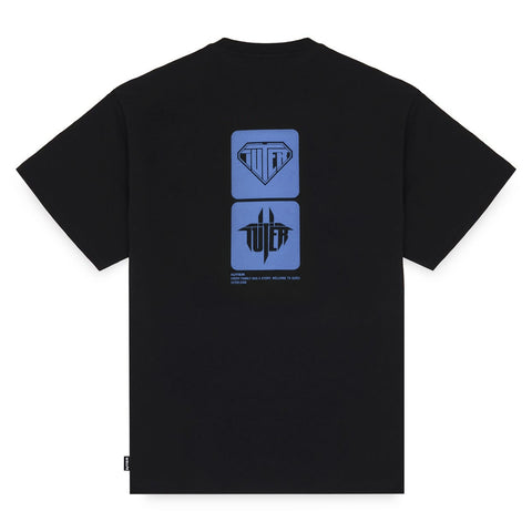 Iuter black Tab men's t-shirt