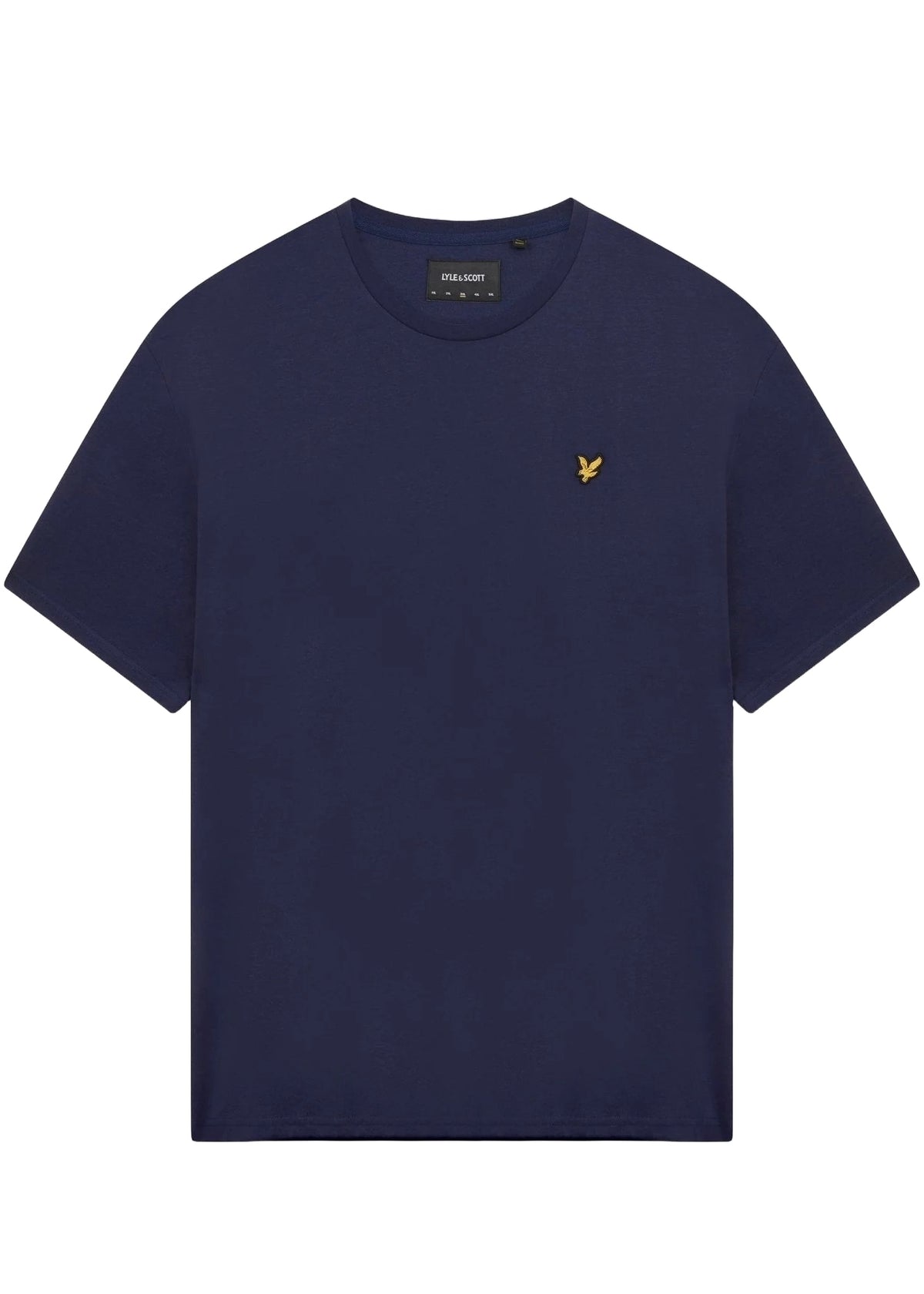 Lyle & Scott T-Shirt da uomo manica corta Plain Blu