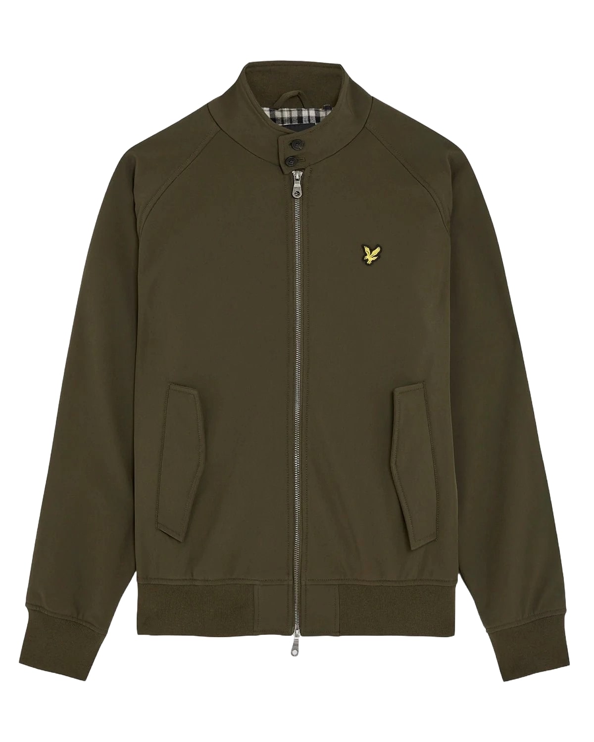 Lyle Scott Men's Softshell Harrington Jacket Green