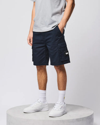 Weekend Offender Herren Cargo-Shorts mit Taschen Mascia Blau