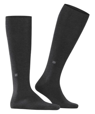 Burlington Gambaletti da uomo in Cotone Biologico Dublin grigio