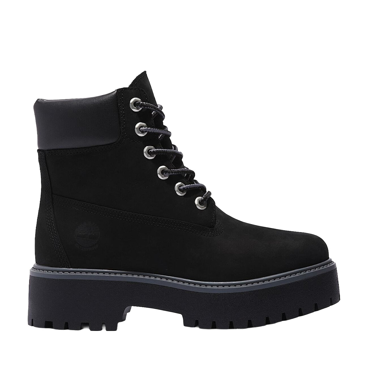 Timberland Anfibi unisex Impermeabile 6 Lace Water nero