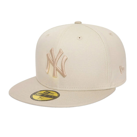 New Era 59FIFTY New York Yankees cream unisex cap