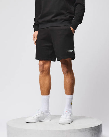 Weekend Offender Men's Mytros Black Sweat Shorts