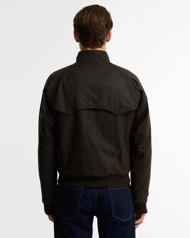 Barbour International Giacca cerata da uomo Steve McQueen olive