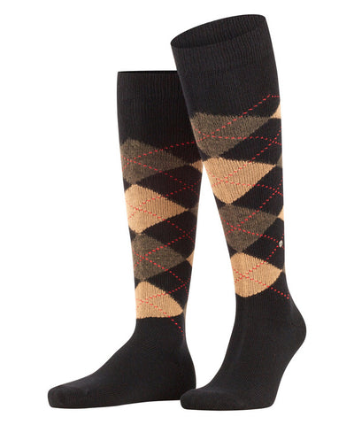 Burlington Preston Gambaletti da uomo con Fantasia Argyle a Rombi Preston