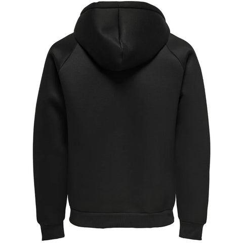 Only & Sons Felpa con cappuccio da uomo Bobbey Scuba nera