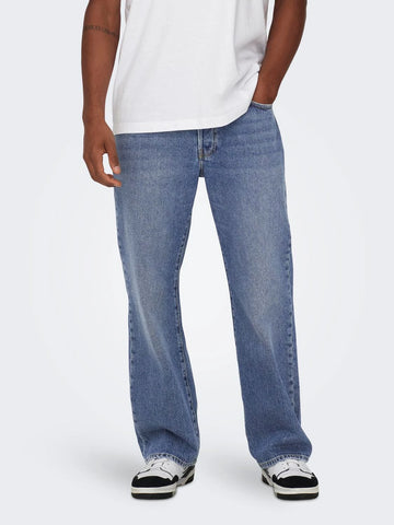 Only &amp; Sons Fade Loose One Jeans 22026781