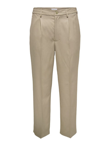 Only & Sons Pantalone comodo da uomo Miro beige
