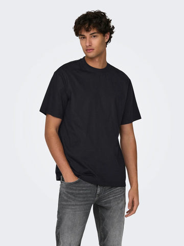 Only &amp; Sons Fred Men's T-Shirt, black