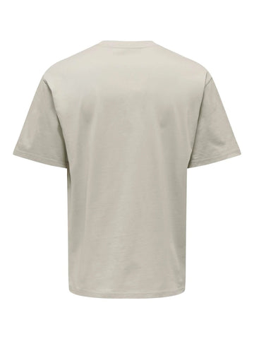 Only &amp; Sons Men's T-Shirt Fred Beige