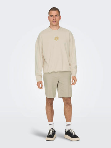 Only &amp; Sons Mark Beige Herrenshorts