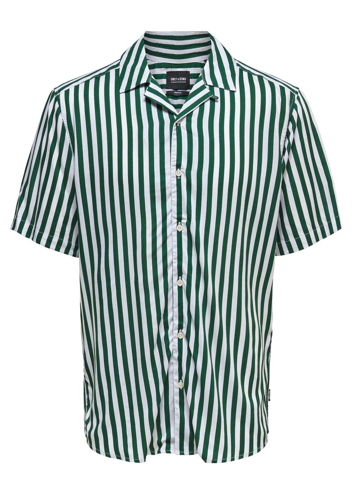 Only &amp; Sons Wayne Green Men's Short Sleeve Shirt