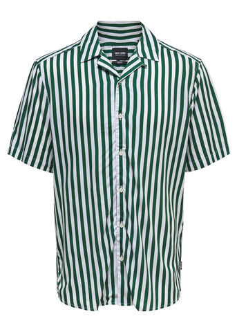 Only &amp; Sons Wayne Green Men's Short Sleeve Shirt