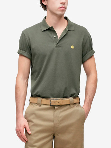 Carhartt Wip Chase Pique Polo Shirt for Men in Green
