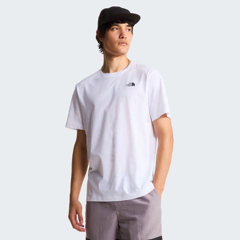 The North Face Men's Evolution Simple Dome Short-Sleeve T-Shirt, White