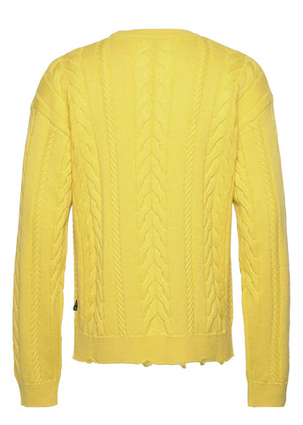 Pas De Mer Maglia da uomo Logo Giallo