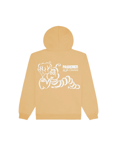 Pas De Mer Felpa da uomo con cappuccio Logo beige