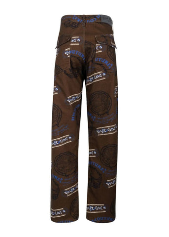 Pas De Mer pantalone Uomo World Looks Great Marrone PDMAW2261