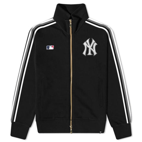 '47 Brand Felpa con zip da uomo Jetway New York Yankees nera