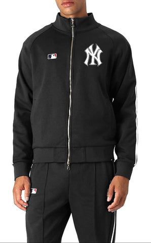 '47 Brand Felpa con zip da uomo Jetway New York Yankees nera