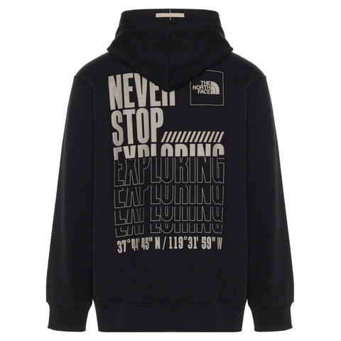 The North Face Felpa da uomo con Cappuccio Coordinates Nera