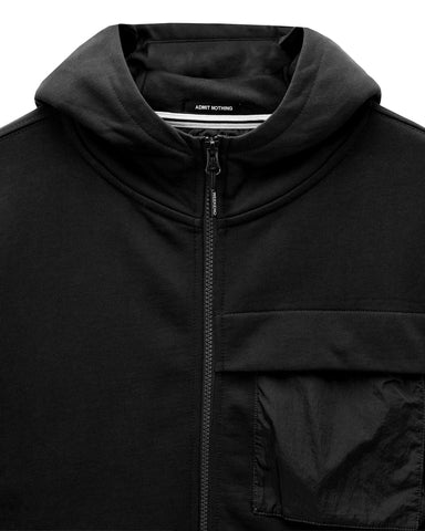 Weekend Offender Felpa con cappuccio da uomo Daponte nera