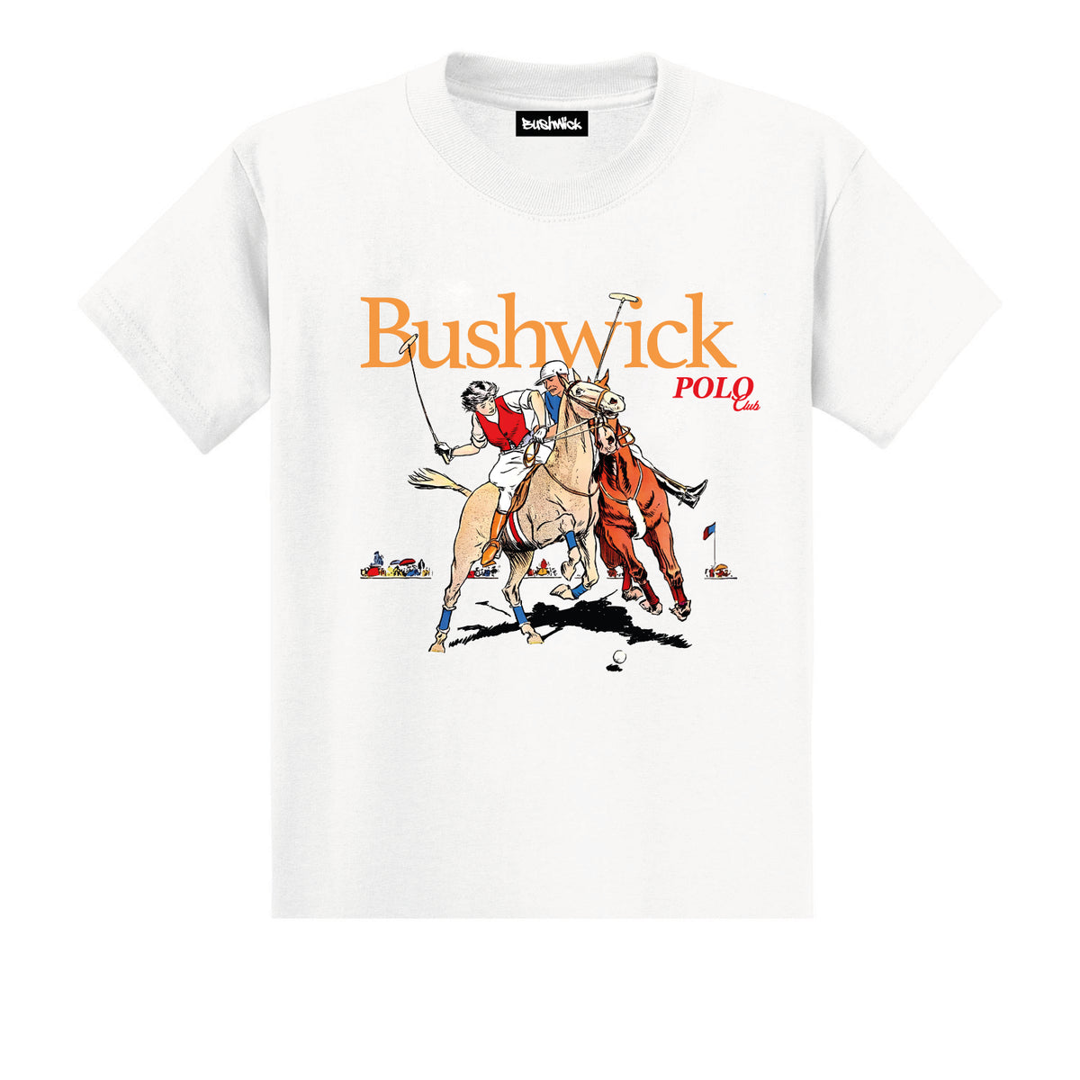 Bushwick T-Shirt uomo Cricket bianca