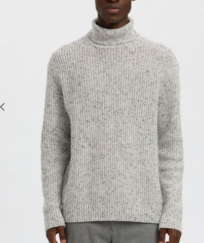 Selected Maglione a collo alto da uomo Land