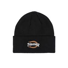 Dickies Capèpellino unisex collaborazione Thrasher x Dickies  DK0A88KVBLK1
