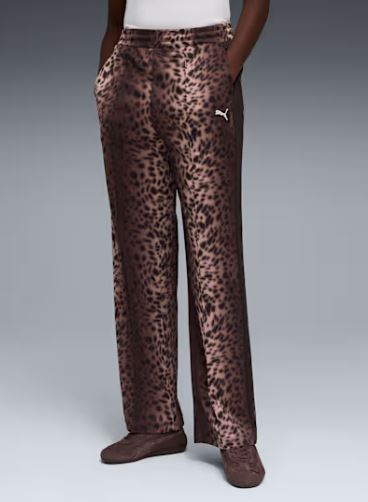 Puma Women's T7 Leo Luxe Tracksuit Bottoms 634564-01