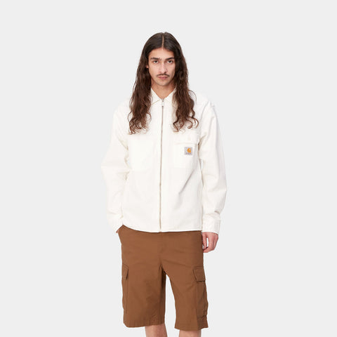 Carhartt Wip Men's Rainer Shirt Jacket White