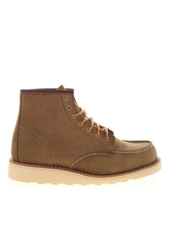 Red Wing Men's Classic Moc Suede Green